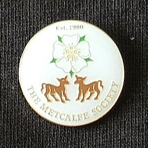 Yorkshire Rose/Calves Badge/Lapel Pin